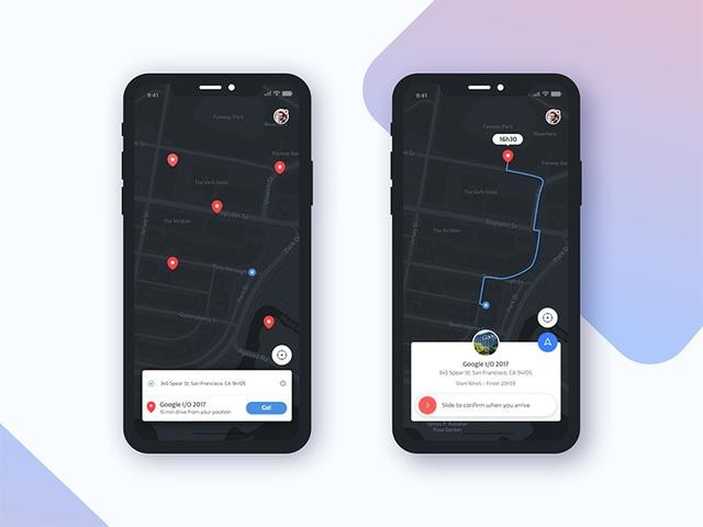 国外APP界面设计欣赏！大胆的用色方式-APP开发 江南网页版 APP开发公司 江南网页版公司
